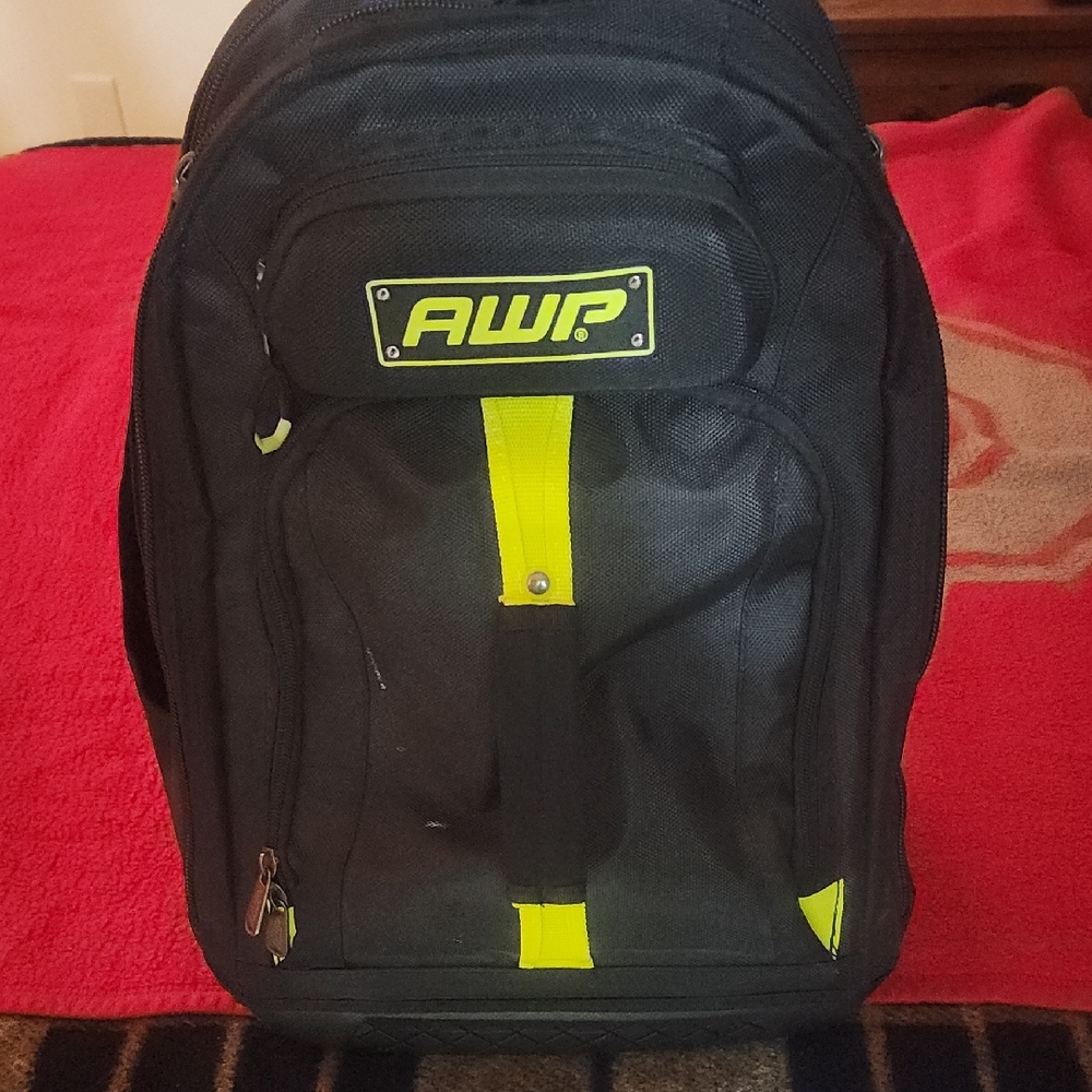 Black and Yellow Men's Backpack